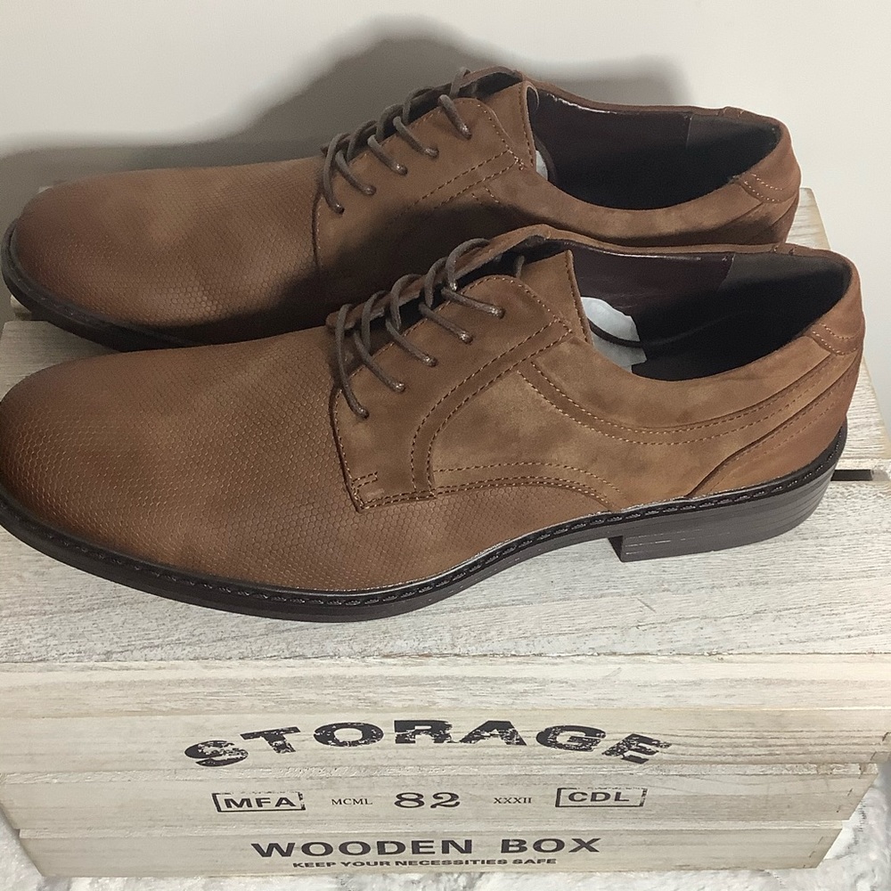 UNLISTED MENS BUZZER OXFORDS BROWN